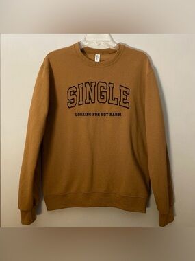 Custom NOBODY WANTS THIS Single Looking For Hot Rabbi Sweatshirt Funny S